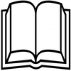 Open Book Silhouette | Free Images at Clker.com - vector clip art ...