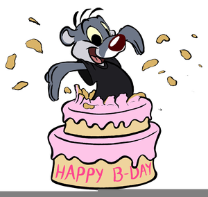 Birthday Cartoon Clipart Image