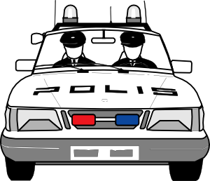 Police Car Clip Art at Clker com vector clip art online 