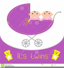 Free Clipart Baby Carriage Image