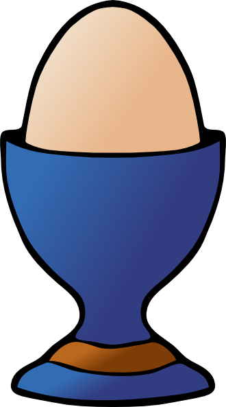 Download Egg Egg Cup Clip Art at Clker.com - vector clip art online ...