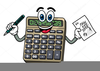 Cartoon Calculator Image