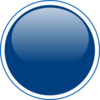 Glossy Blue Circle Button Md Image