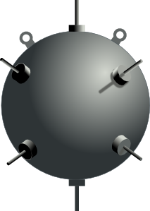 Marine Mine Clip Art