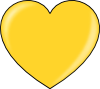 Secretlondon Gold Heart Clip Art