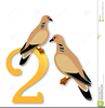 Free Clipart Two Turtle Doves Image