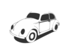 Vw Beetle Classic Black White Line Art Coloring Sheet Colouring Page Px Clip Art