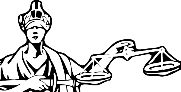 Blind Justice Clip Art at Clker.com - vector clip art online, royalty