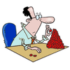 Bean Counter Clipart Image