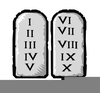 Ten Commandment Clipart Free Image