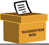 Clipart Suggestion Box Image