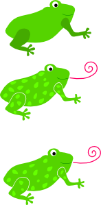 Frog Granota Grenouille Clip Art