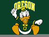 Oregon Ducks Football Clipart Image