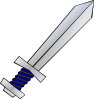 Sword Clip Art at Clker.com - vector clip art online, royalty free ...