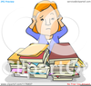 Clipart Overwhelmed Person Image