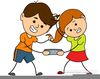 School Fight Clipart Image