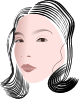 Face Of A Lady Clip Art