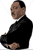 Animated Martin Luther King Clipart Image