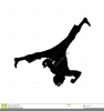 Aerial Gymnastic Clipart Image