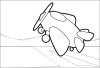 Fat Plane Clip Art