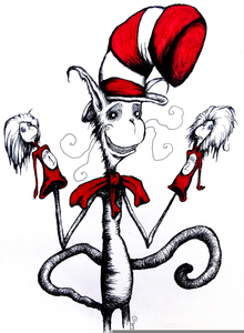 Free Clipart The Cat In The Hat Image