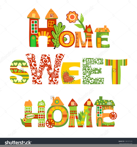 Welcome Back Home Clipart Image