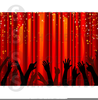 Free Clipart Stage Curtains Image
