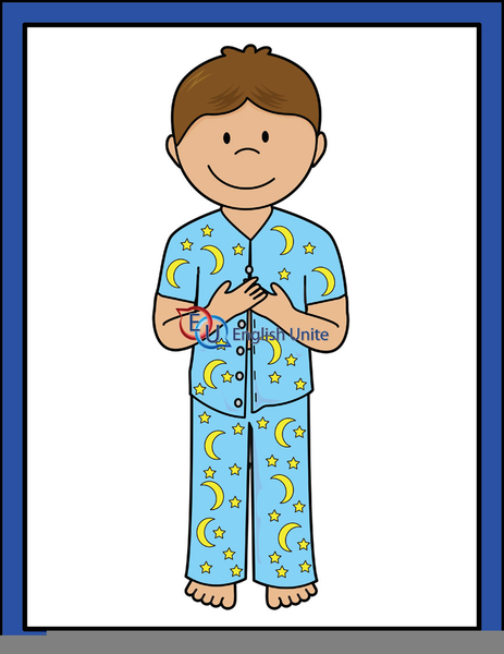 Pajama Clip Art Free Kids