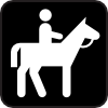 Horse Back Riding 2 Clip Art