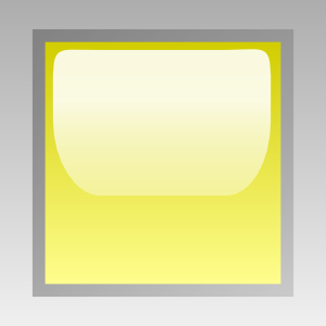 Led Square (yellow) Clip Art