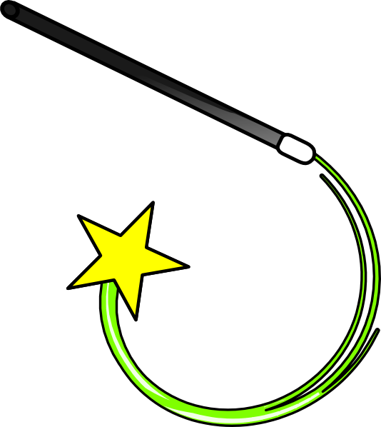 Magic Wand Modern Clip Art at Clker.com - vector clip art online