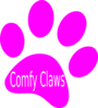 Comfy Claws Paw Clip Art