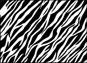 Zebra Background Clip Art