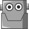 Happy Robot Head Clip Art