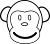 Monkey Face Clip Art