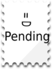 Pending-stamp Clip Art