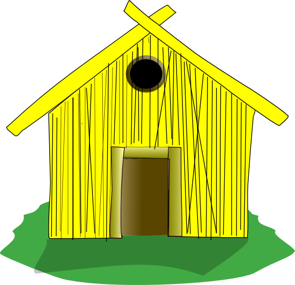 Design 50 of Straw House Clipart