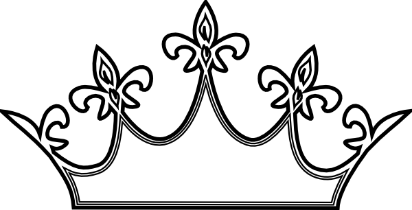 clipart crown outline - photo #17