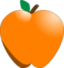 Orange Apple Clip Art