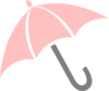 Pink Umbrella Clip Art