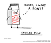 Spoiled Milk Clipart Image