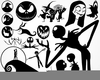 Christmas Lanterns Clipart Image