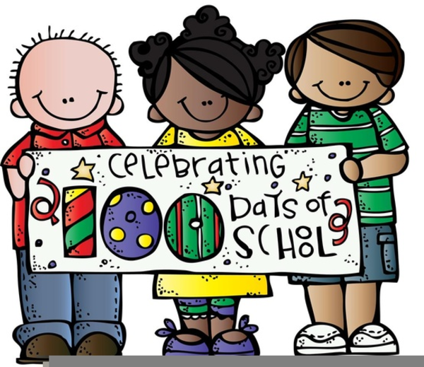 Image result for 100 Days of School Clipart