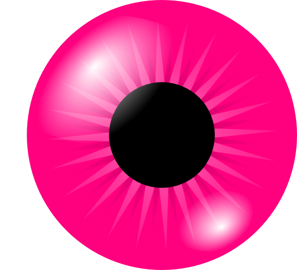 Pink Eye Clip Art at Clker.com - vector clip art online, royalty free