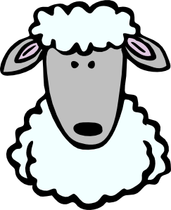 Sheep Head Clip Art