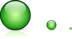 Green Glassbutton With Shadow Clip Art