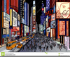 Times Square Clipart Image