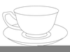Teacup And Saucer Clipart Free Image