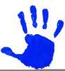 Kids Handprints Clipart Image