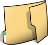 Fancy Folder 1 Clip Art